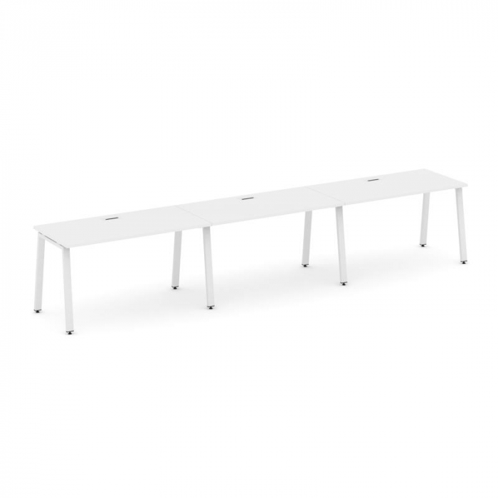 Style Project Рабочая станция 1 сторон. SN-6A.ORS-044 Белый/Металл Белый 4740*700*750