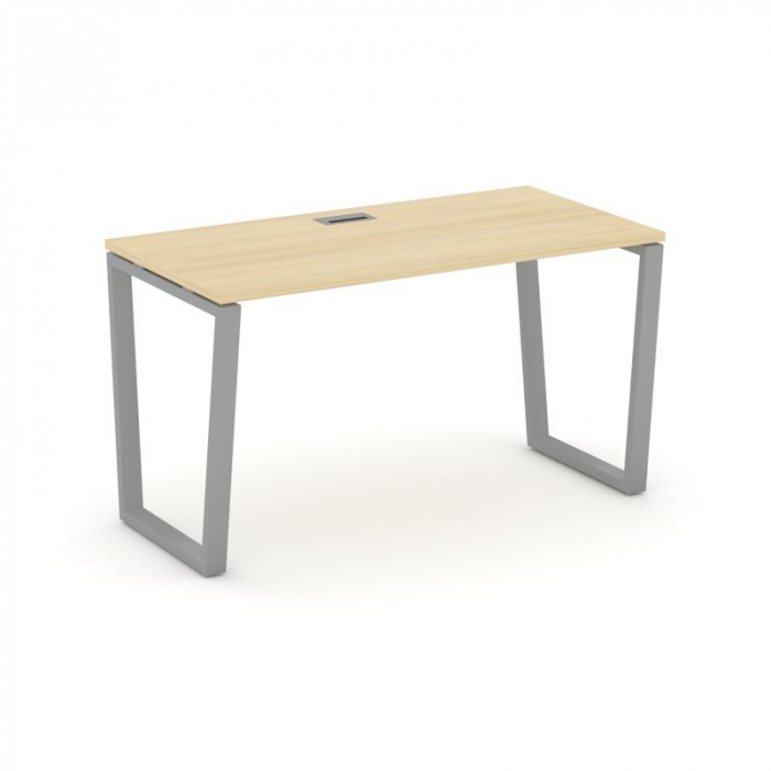 Стайл Проджект Стол письменный SN-6T2.SP-025 Акация Лорка/Металл Серый/Заглушка Пластик Серебро 1780