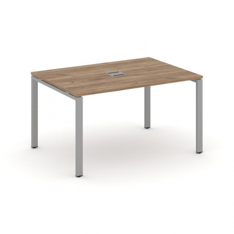 Style Project Стол переговорный SN-6P.SPRG-001 Дуб Табак/Металл Серый 980*980*750