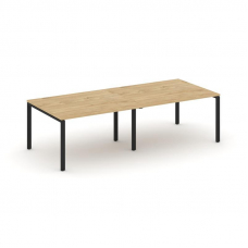 Style Project Стол переговорный SN-6P.SPRG-042.3 Тиквуд Светлый/Металл Черный 2360*1180*750