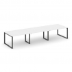 Style Project Стол переговорный SN-6O.SPRG-052.3 Белый/Металл Антрацит 3540*1180*750