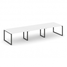 Style Project Стол переговорный SN-6O.SPRG-054.3 Белый/Металл Антрацит 4740*1180*750