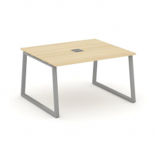 Style Project Стол переговорный SN-6T1.SPRG-033 Акация Лорка/Металл Серый/Заглушка Металл Серый 1380