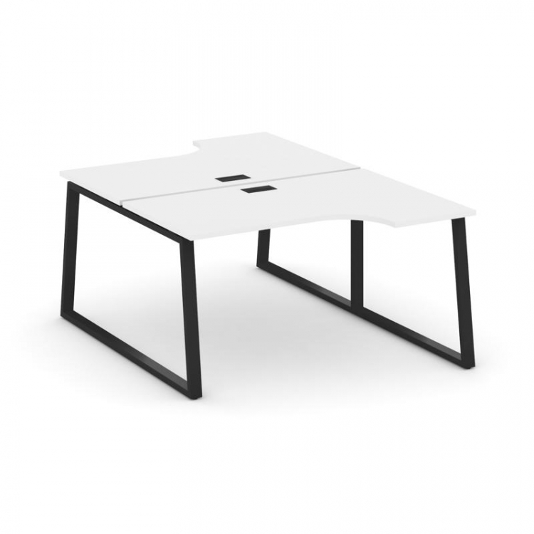 Style Project Рабочая станция эргоном. SN-6T1.DRPA-002 Белый/Металл Черный/Заглушка Пластик Черный 1