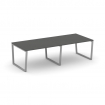 Style Project Стол переговорный SN-6T2.SPRG-042.3 Антрацит/Металл Серый 2360*1180*750