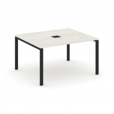 Style Project Стол переговорный SN-6P.SPRG-034 Дуб Наварра/Металл Черный 1580*1180*750