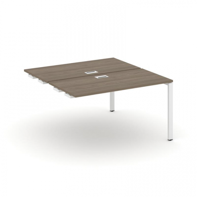 Style Project Стол-приставка к опор. элем. SN-6P.DPRS-023 Вяз Благородный/Металл Белый 1380*1632*750