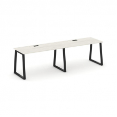 Style Project Рабочая станция 1 сторон. SN-6T1.ORS-024 Дуб Наварра/Металл Черный/Заглушка Пластик Че