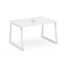 Style Project Стол переговорный SN-6T1.SPRG-002 Белый/Металл Белый/Заглушка Металл Белый 1180*980*75