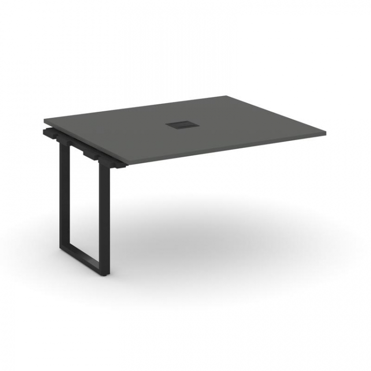 Style Project Проходной наб. элем. перег. стола SN-6O.NSPRG-034 Антрацит/Металл Черный 1580*1180*750