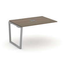 Style Project Проходной наб. элем. перег. стола SN-6T2.NSPRG-001 Вяз Благородный/Металл Серый/Заглуш