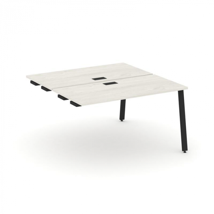 Style Project Стол-приставка к опор. элем. SN-6A.DPRS-024 Дуб Наварра/Металл Черный 1580*1632*750