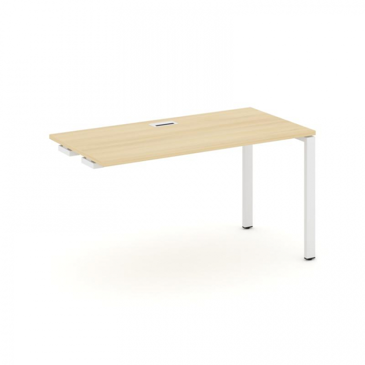 Style Project Стол-приставка к опор. элем. SN-6P.OPRS-014 Акация Лорка/Металл Белый 1580*700*750