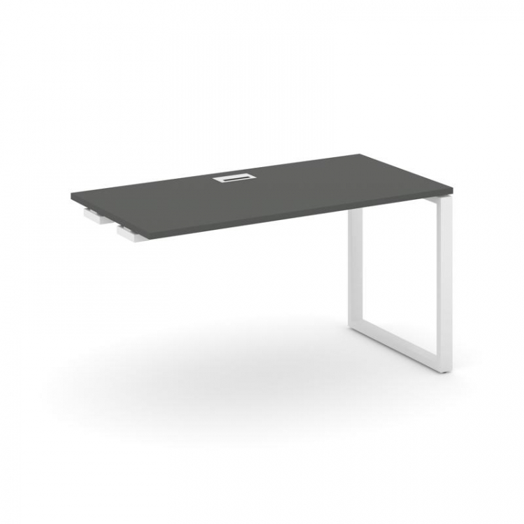 Style Project Стол-приставка к опор. элем. SN-6O.OPRS-002 Антрацит/Металл Белый 1180*600*750