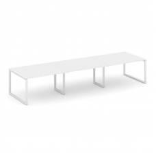 Style Project Стол переговорный SN-6O.SPRG-053.3 Белый/Металл Белый 4410*1180*750