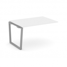 Style Project Проходной наб. элем. перег. стола SN-6T2.NSPRG-002.3 Белый/Металл Серый 1180*980*750