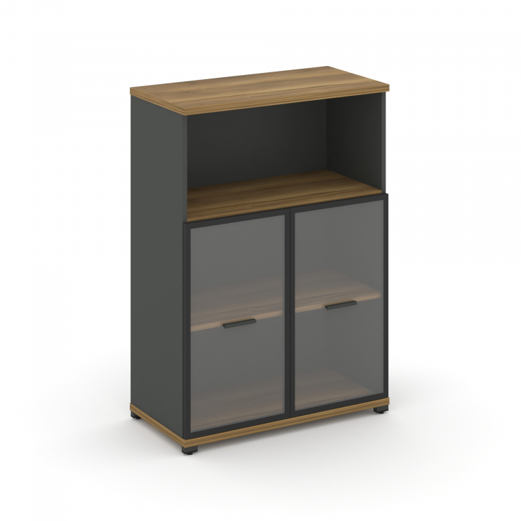 Concept Шкаф 1 широкая секция, 3 ниши CN.STS.E-313 RPB A Сандал Янтарный/Антрацит/Металл Антрацит/Пр
