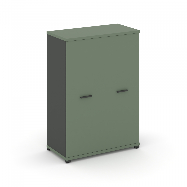 Concept Шкаф 1 широкая секция, 3 ниши CN.STS.E-316 A Кобо/Антрацит/Металл Антрацит 836*420*1186