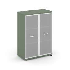 Concept Шкаф 1 широкая секция, 3 ниши CN.STS.E-316 RMW W Кобо/Металл Белый/Сатин 836*420*1186