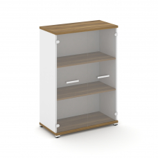 Concept Шкаф 1 широкая секция, 3 ниши CN.STS.E-316 SP W Сандал Янтарный/Белый Бриллиант/Металл Белый