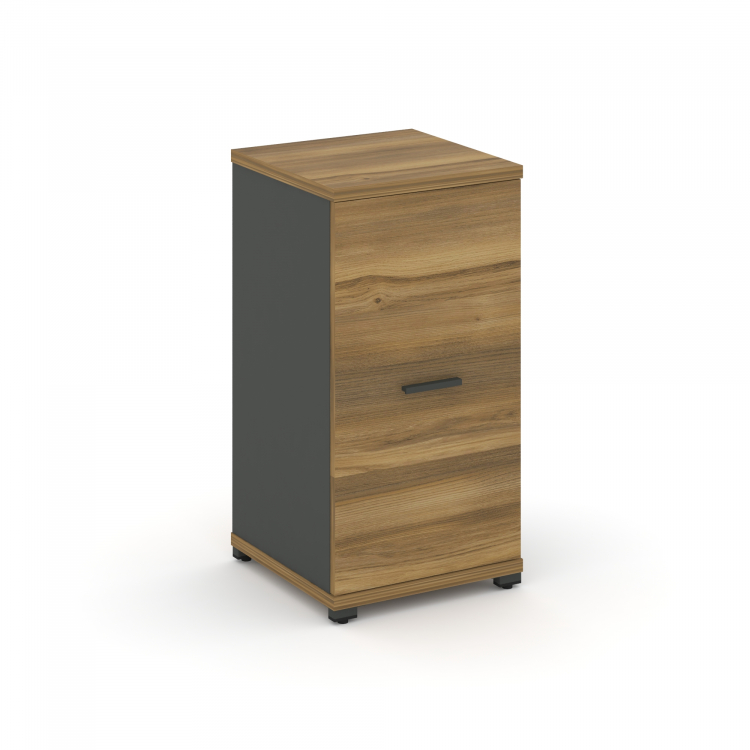 Concept Шкаф 1 узкая секция, 2 ниши CN.STU.E-213 A Сандал Янтарный/Антрацит/Металл Антрацит 420*420*