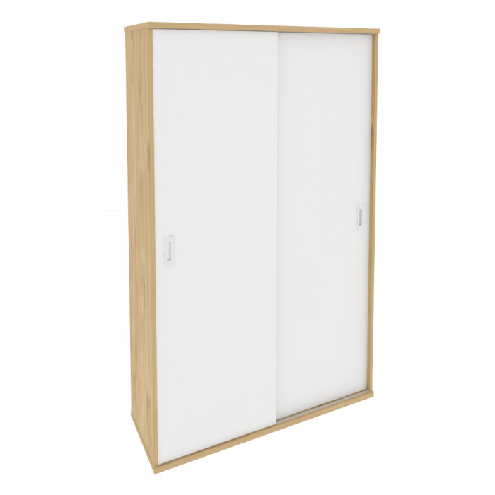 Onix Шкаф-купе комбинированный O.SHK-1.2 T Тиквуд Светлый/Белый Бриллиант 1200*420*1977