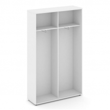 Style Project Шкаф-купе для одежды SN.SHK.E-003 Белый/Черный Ручки 1200*400*1982