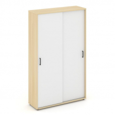 Style Project Шкаф-купе для одежды SN.SHK.E-003 Акация Лорка/Белый/Черный Ручки 1200*400*1982