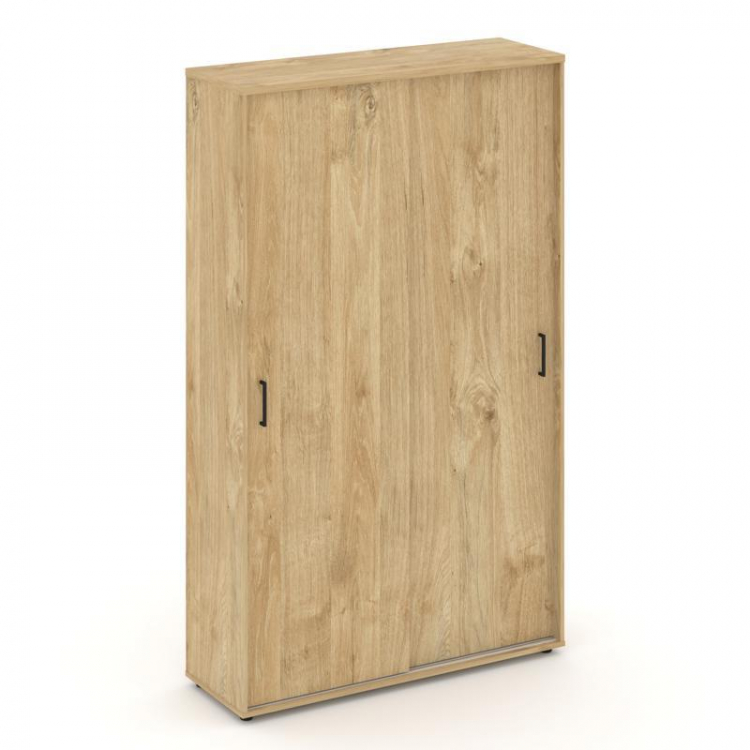 Style Project Шкаф-купе комбинир. SN.SHK-002 Тиквуд Светлый/Черный Ручки 1200*400*1982