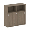 Metal System Шкаф-купе приставной Б.ШК-3 Т Вяз Благородный 1120*410*1098