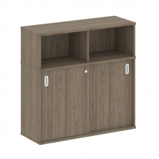 Metal System Шкаф-купе приставной Б.ШК-3 Т Вяз Благородный 1120*410*1098