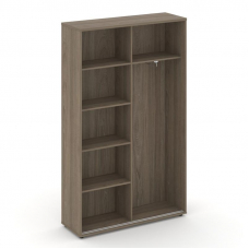 Style Project Шкаф-купе комбинир. SN.SHK.E-002 Вяз Благородный/Черный Ручки 1200*400*1982