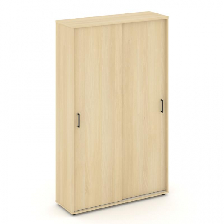 Style Project Шкаф-купе комбинир. SN.SHK.E-002 Акация Лорка/Черный Ручки 1200*400*1982