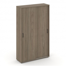 Style Project Шкаф-купе комбинир. SN.SHK.E-002 Вяз Благородный/Черный Ручки 1200*400*1982