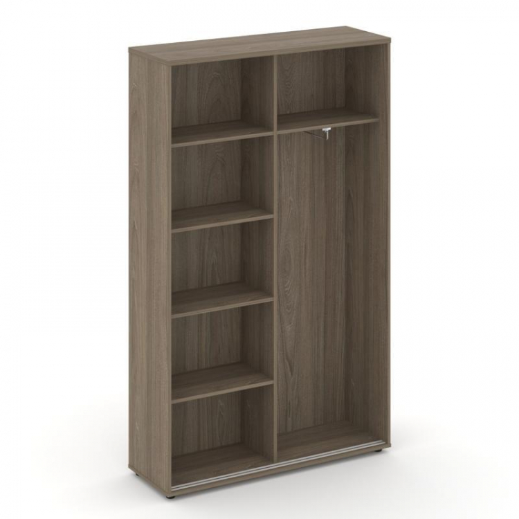 Style Project Шкаф-купе комбинир. SN.SHK-002 Вяз Благородный/Черный Ручки 1200*400*1982