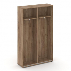 Style Project Шкаф-купе для одежды SN.SHK-003 Дуб Табак/Черный Ручки 1200*400*1982
