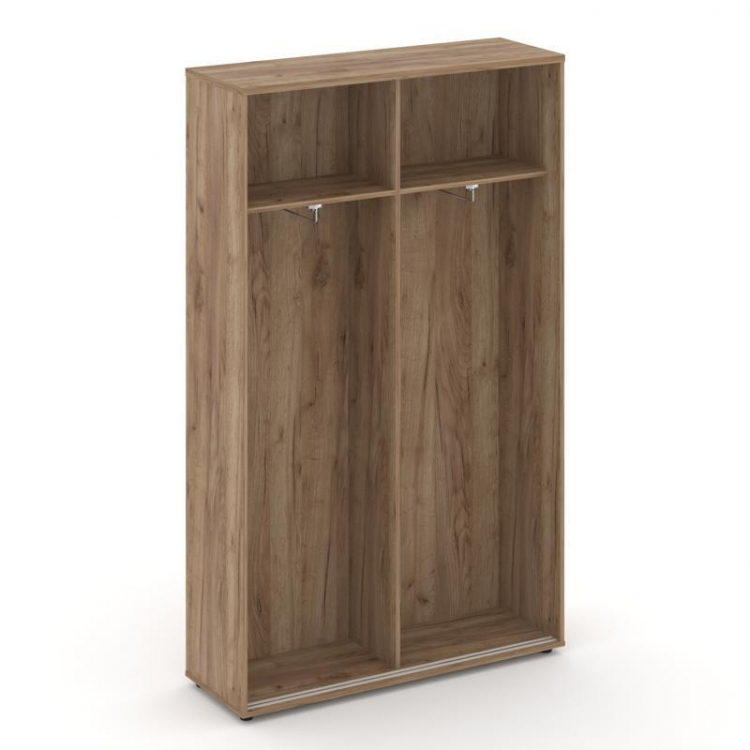 Style Project Шкаф-купе для одежды SN.SHK-003 Дуб Табак/Черный Ручки 1200*400*1982