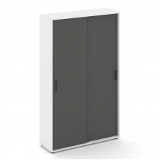 Style Project Шкаф-купе для одежды SN.SHK.E-003 Белый/Белый/Антрацит/Черный Ручки 1200*400*1982
