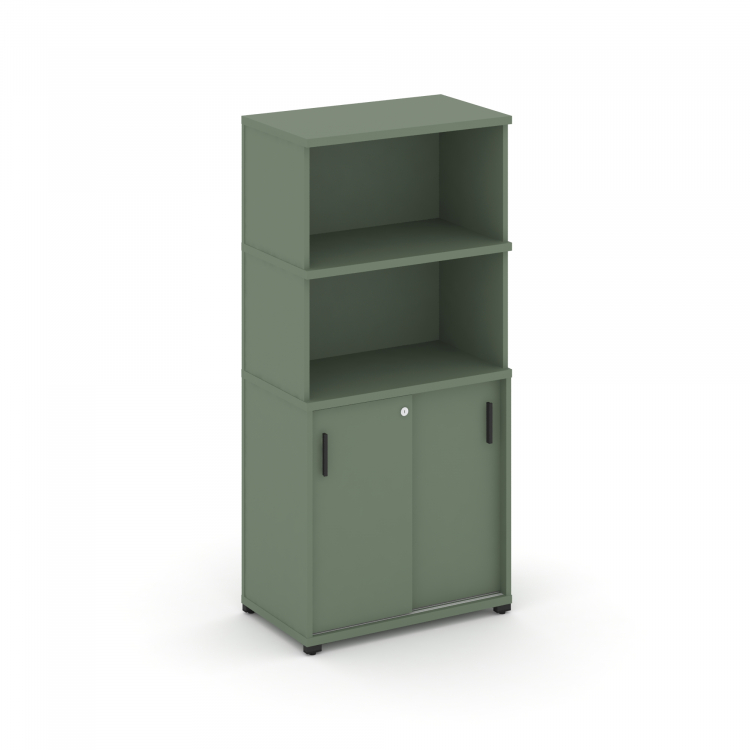 Concept Шкаф-купе опорный/приставной с надставкой выс. CN.SOPK-003 B Кобо/Металл Черный 720*420*1530