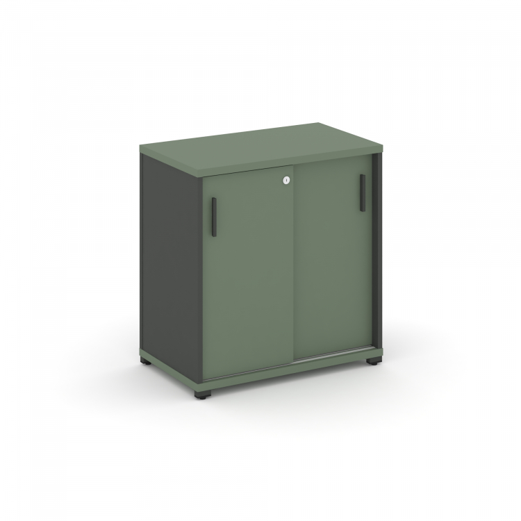 Concept Шкаф-купе опорный/приставной CN.SOPK-001 A Кобо/Антрацит/Металл Антрацит 720*420*750