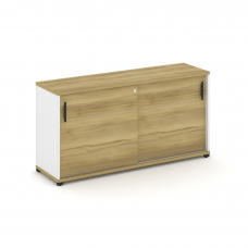 Concept Шкаф-купе опорный/приставной CN.SOPK-004 B Дуб Винченцо/Белый Бриллиант/Металл Черный 1480*4