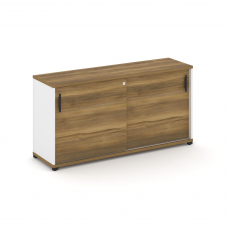 Concept Шкаф-купе опорный/приставной CN.SOPK-004 B Сандал Янтарный/Белый Бриллиант/Металл Черный 148