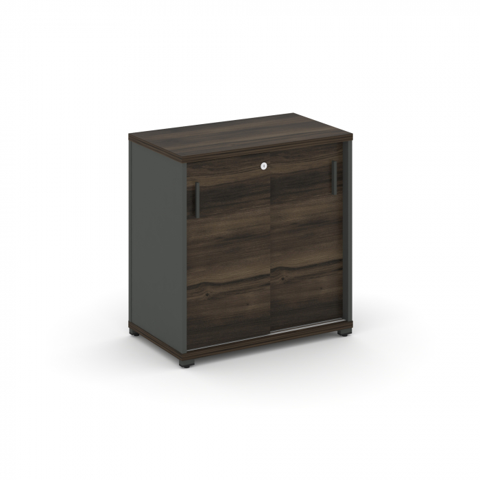 Concept Шкаф-купе опорный/приставной CN.SOPK-001 A Дуб Мали/Антрацит/Металл Антрацит 720*420*750