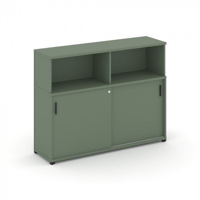 Концепт Шкаф-купе опорный/приставной с надставкой низ. CN.SOPK-005 B Кобо/Металл Черный 1480*420*114