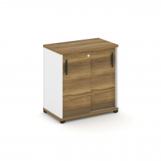 Concept Шкаф-купе опорный/приставной CN.SOPK-001 B Сандал Янтарный/Белый Бриллиант/Металл Черный 720