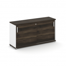 Concept Шкаф-купе опорный/приставной CN.SOPK-004 W Дуб Мали/Белый Бриллиант/Металл Белый 1480*420*75