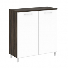 Yalta Шкаф квадратный LT.SD-1.4 R white Дуб Мали/Стекло White 1098*452*1168