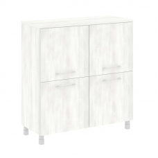 Yalta Шкаф квадратный LT.SD-1.1 Снежная Патина 1098*452*1168