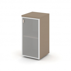 Estetica Шкаф низкий узкий правый ES.SU-3.2R (R) Латте/Сатин матовый 400*420*823