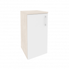 Onix Шкаф низкий узкий левый O.SU-3.1 (L) Денвер Светлый/Белый Бриллиант 400*420*823